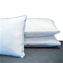Guest Of Pillow Firm Navy Blue Piping 800GSM