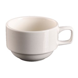 Basics Stackable Cup White 160ml