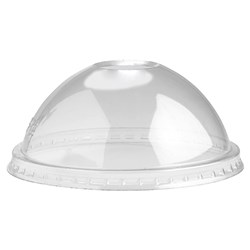Biobowl Pla Dome Holed Lid Clear Suits 240ml