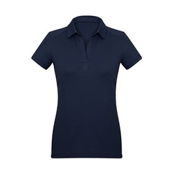 Profile Womens Polo Shirt Navy Size 14